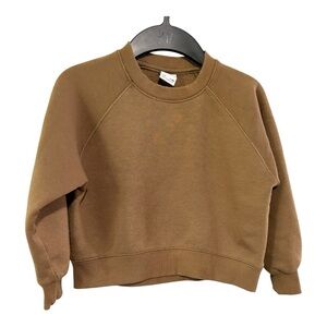 Zara Kids Crew Neck Sweater. Tan. Size 7.